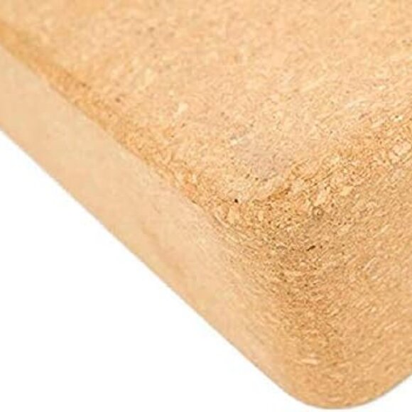 Cork Yoga Blocks, 2 Pack, with 1 Yoga Strap, High Density Solid Natural Cork Yog - Picture 6 of 7